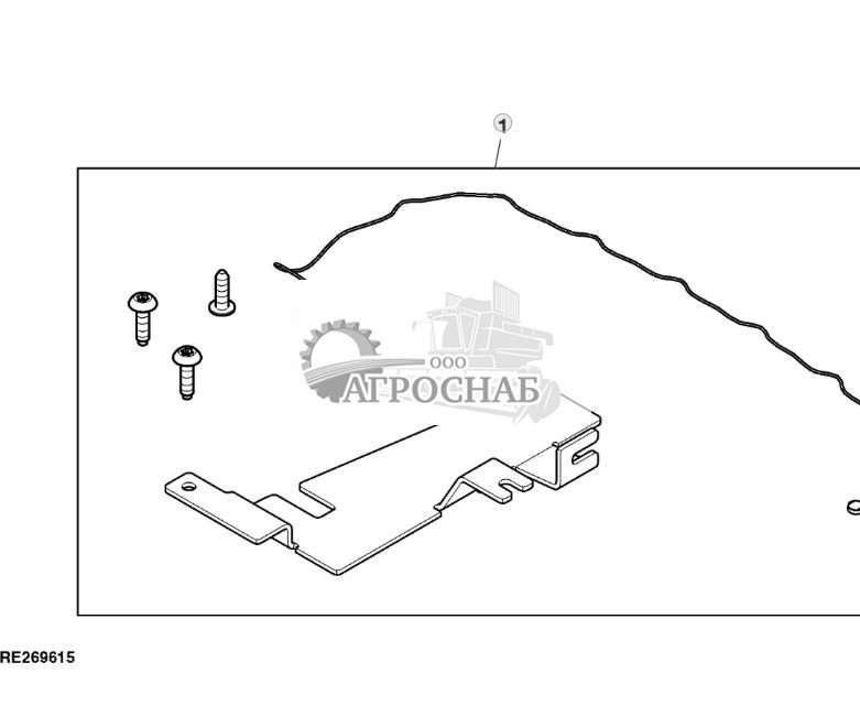 Навесное оборудование, крепление и электропроводка антенны, радиоприемник промышленного диапазона - ST776015 428.jpg